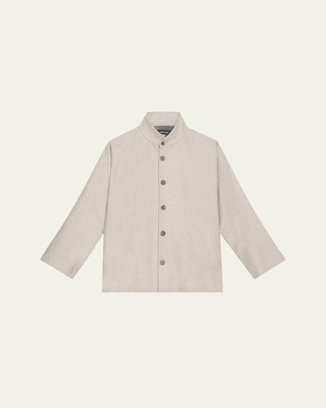 Caucasus Notch Collar Jacket (Mid Plus Length)